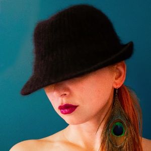 H&M Trendy Ladies Fedora Black hat